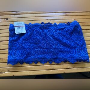Free People intimately xs/s royal blue bandeau